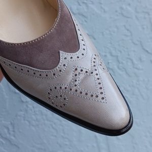 Francesco Sacco (2) Tone Suede/Leather Cowgirl Western Pump